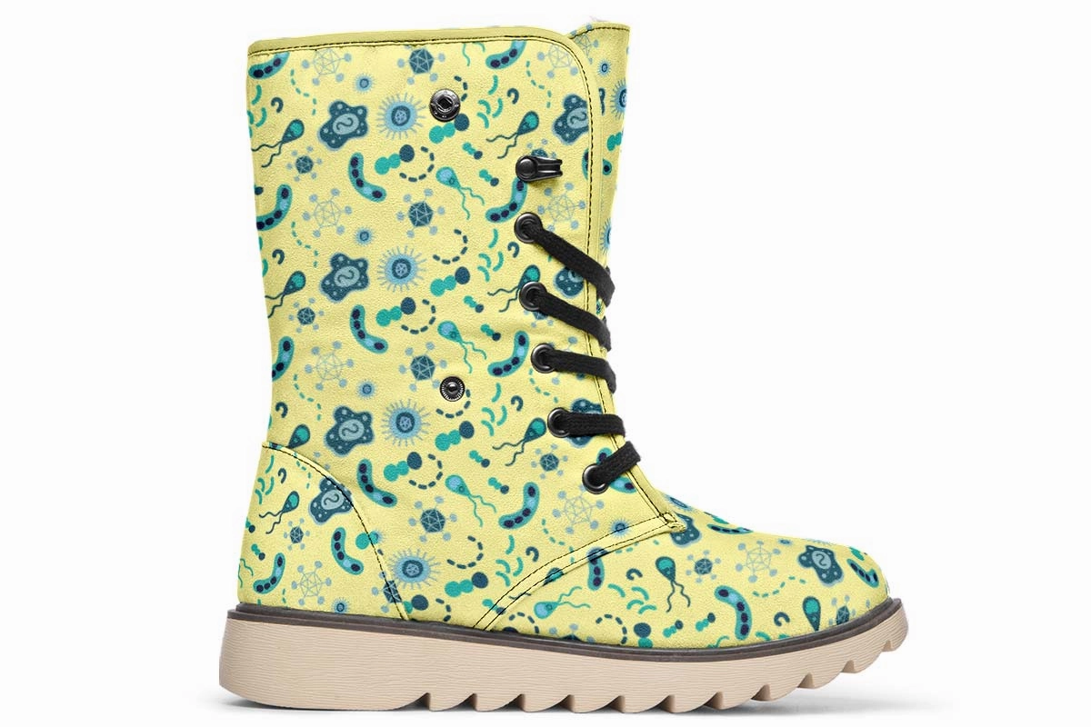 Microbiology Pattern Polar Vibe Boots