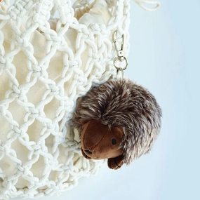 Miffy Bruna Family Hedgehog Mascot Plush Keychain