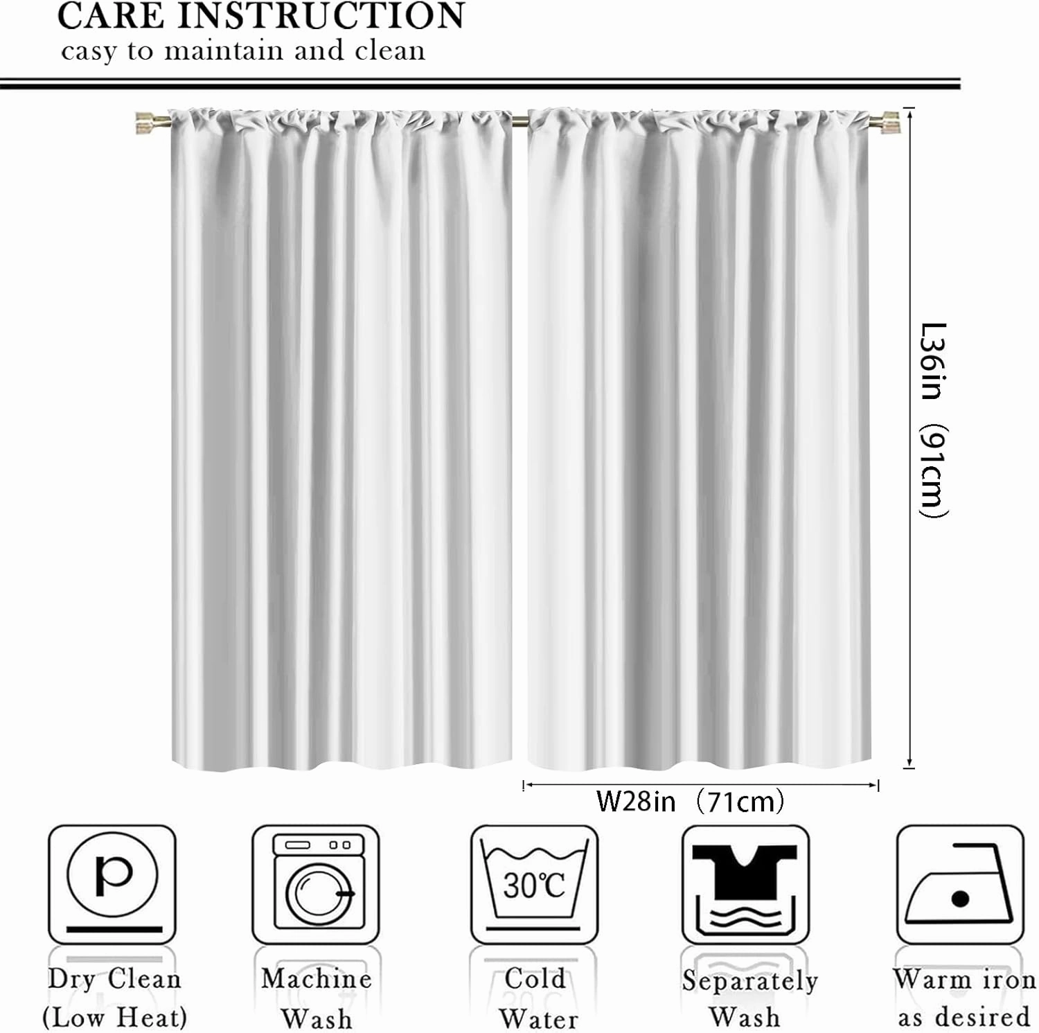 Mighty Eagle Small Curtains, Magic Colorful Natural Animals Eagle Small Window Treatment Rod Pocket Curtains for Kitchen Bathroom Wardrobe Basement Curtains 28 x 36in X 2 Panels