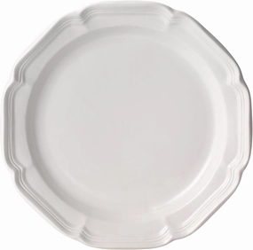 Mikasa French Country Dinner Plate, 10.75", White - F9000-201