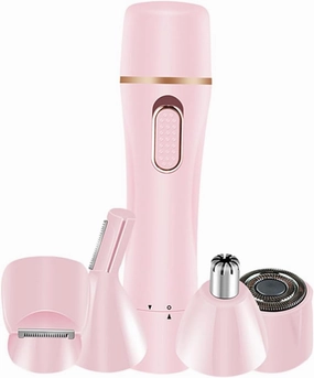 Mikinona USB Rechargeable Women Hair Razor Multi Function Hair Remover Eyebrow Shaper for Painless Hair Removal Durable Design for Facial and Nose Hair Shaver