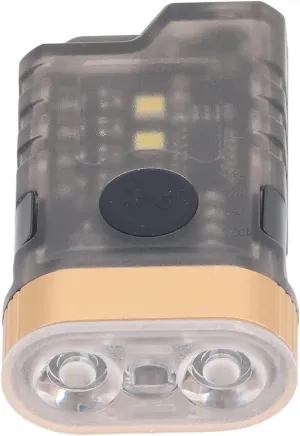 Mini LED Flashlight, Mini LED Flashlight High Brightness IPX5 Portable Keychain Flashlight for Outdoor Warning Detection, Headlamps