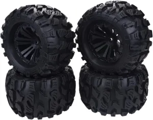 Mini Vehicle Wheel Kit 4 Car Toy Accessories Handmade Toy Car Wheel Replacement Set