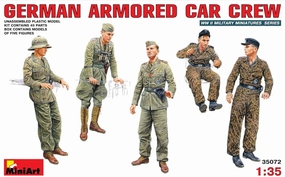 Mini Art Plastics German Armored Car Crew