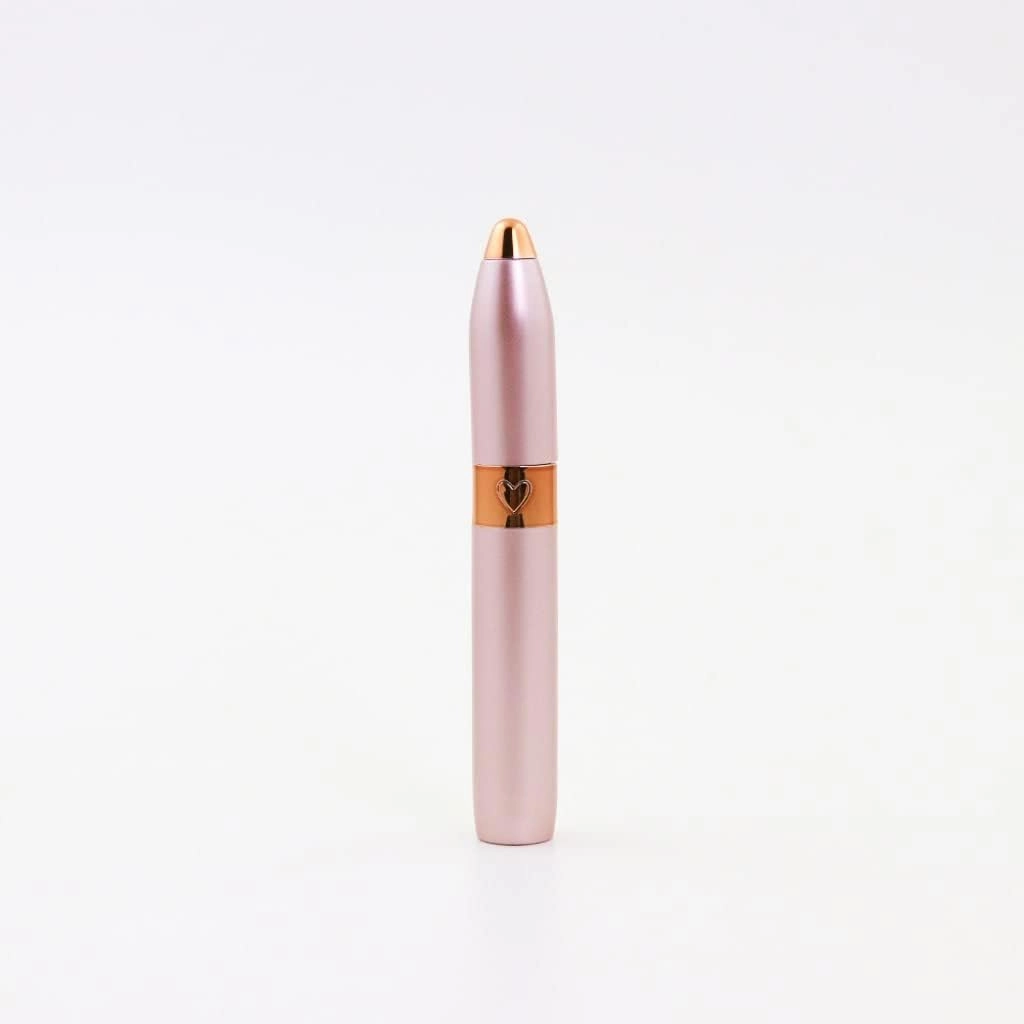Mini Electric Eyebrow Trimmer Pen - White - for Precise Eyebrow Grooming