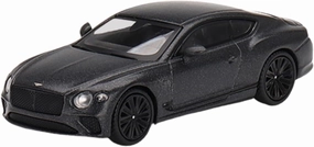 Mini GT 1:64 Scale Diecast Model Car Compatible with Bentley Continental GT Speed (2022) in Anthracite Satin