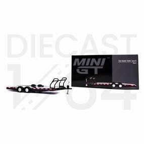 Mini GT Car Hauler Trailer Type B - Black