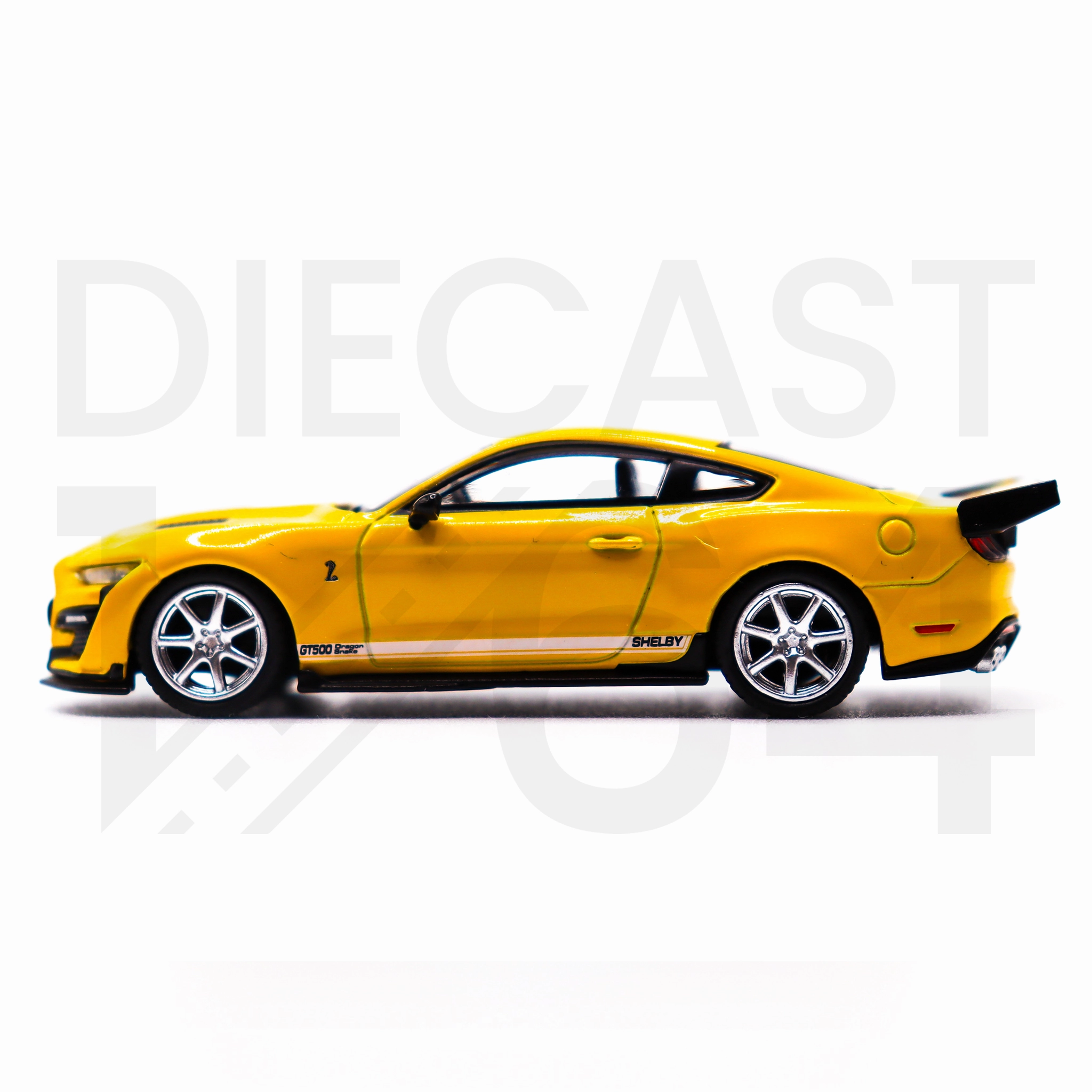 Mini GT Ford Mustang Shelby GT500 Dragon Snake Concept - Yellow