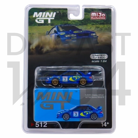 Mini GT Subaru Impreza WRC97 1997 Rally Sanremo Winner #3