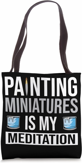 Miniature Painter Painting Miniatures Tote Bag