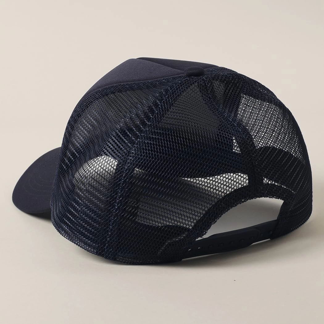 MIRMARU Retro Foam Mesh Trucker hat Trendy Design Summer Baseball Cap for Womens
