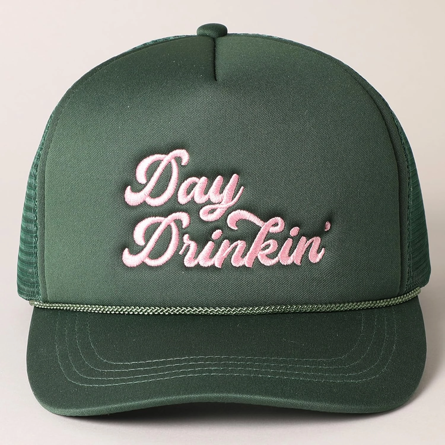 MIRMARU Retro Foam Mesh Trucker hat Trendy Design Summer Baseball Cap for Womens