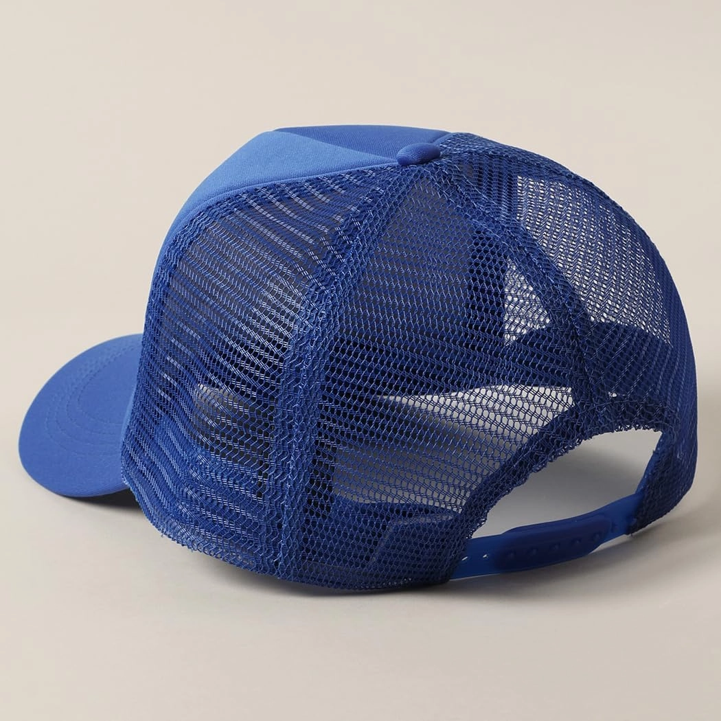 MIRMARU Retro Foam Mesh Trucker hat Trendy Design Summer Baseball Cap for Womens