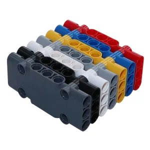 Moc Building Blocks Bricks 4Pcs Techncial Flat Panel Plate 7X3X1 Assembles DIY Car Ioys Parts Compatible with 71709 Panels