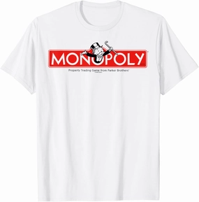 Monopoly Classic Vintage Game Board Title Logo T-Shirt