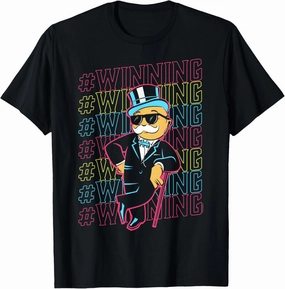 Monopoly Rich Uncle Pennybags Winning T-Shirt
