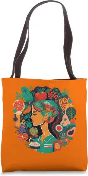 Mother who love nutrition based on plant Tote Bag