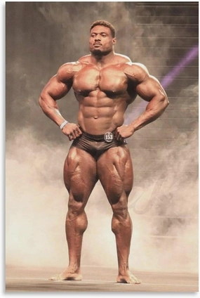 Mr. Bodybuilder Andrew Jacked Sexy Muscle Poster (1) Canvas Painting Posters And Prints Wall Art for Living Room Bedroom Decor 12x18inch(30x45cm) Unframe-style