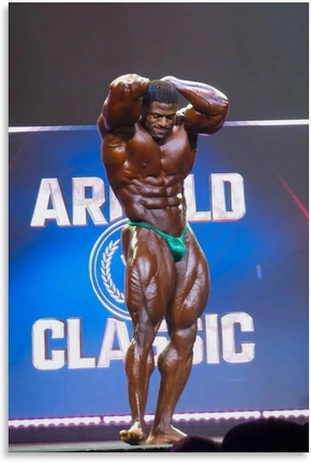 Mr. Bodybuilder Andrew Jacked Sexy Muscle Poster (3) Canvas Painting Wall Art Poster for Bedroom Living Room Decor 12x18inch(30x45cm) Unframe-style