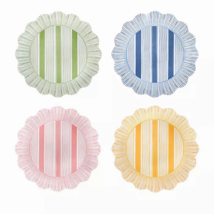 Multi Cabana Stripe Melamine