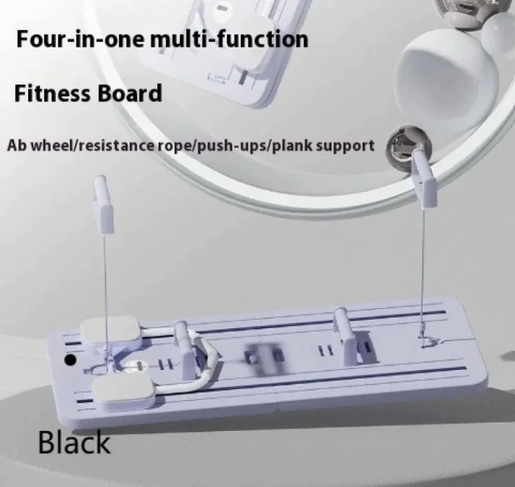Multifunctional Fitness Board & Abdominal Wheel