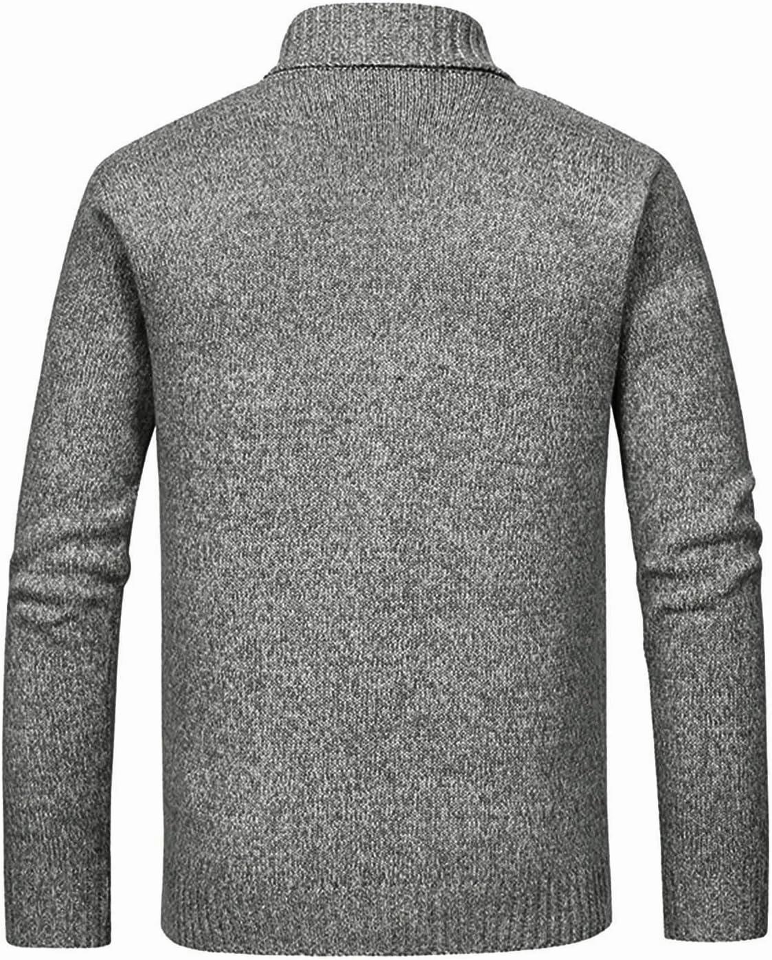 Muscularfit Mens Cardigan Sweaters Big and Tall Long Sleeve Double Breasted Casual Sweater Fashion Vintage Winter Jacket Coat