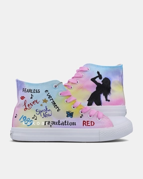 Music Hand Painted Shoes
