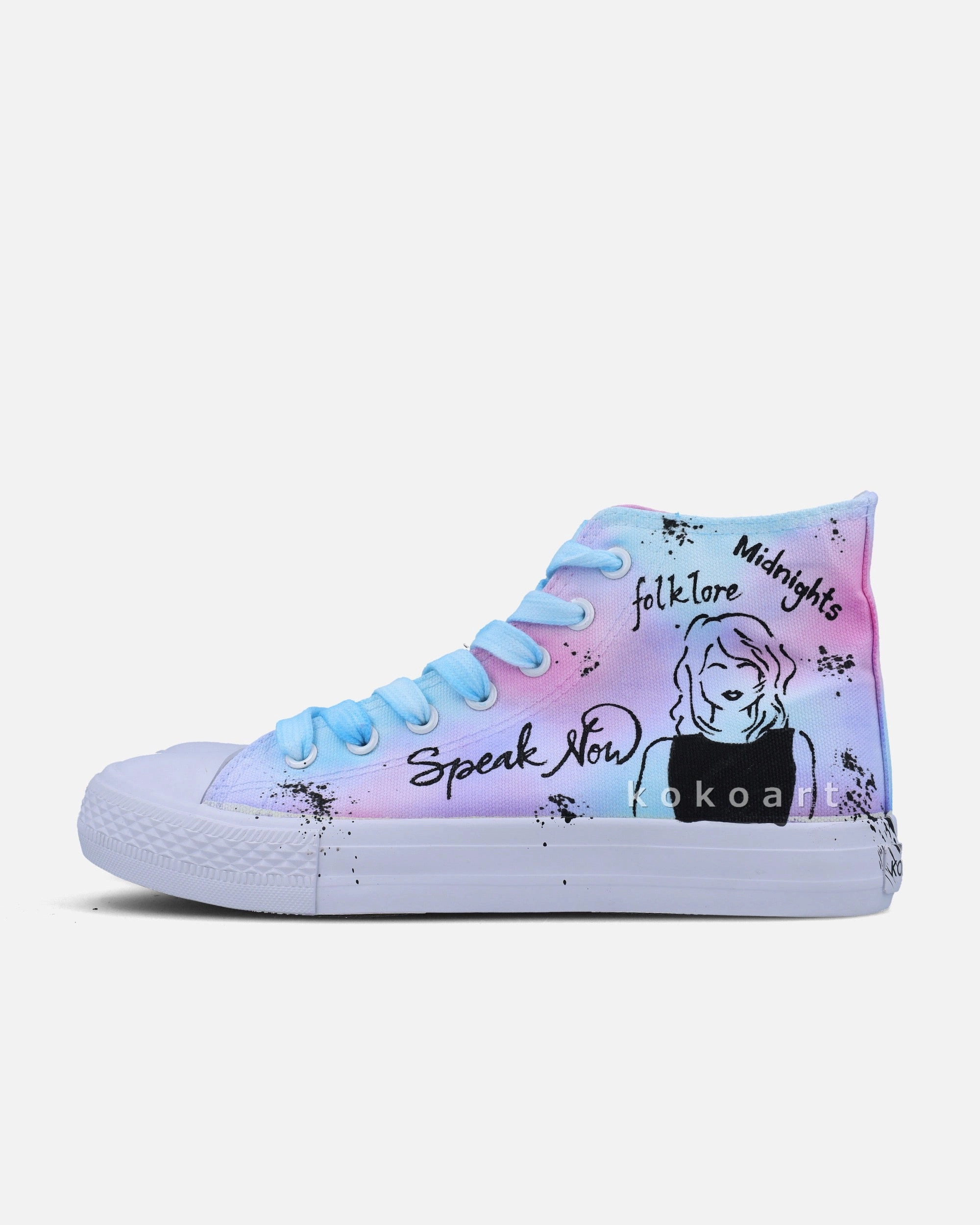 Music Hand Painted Shoes