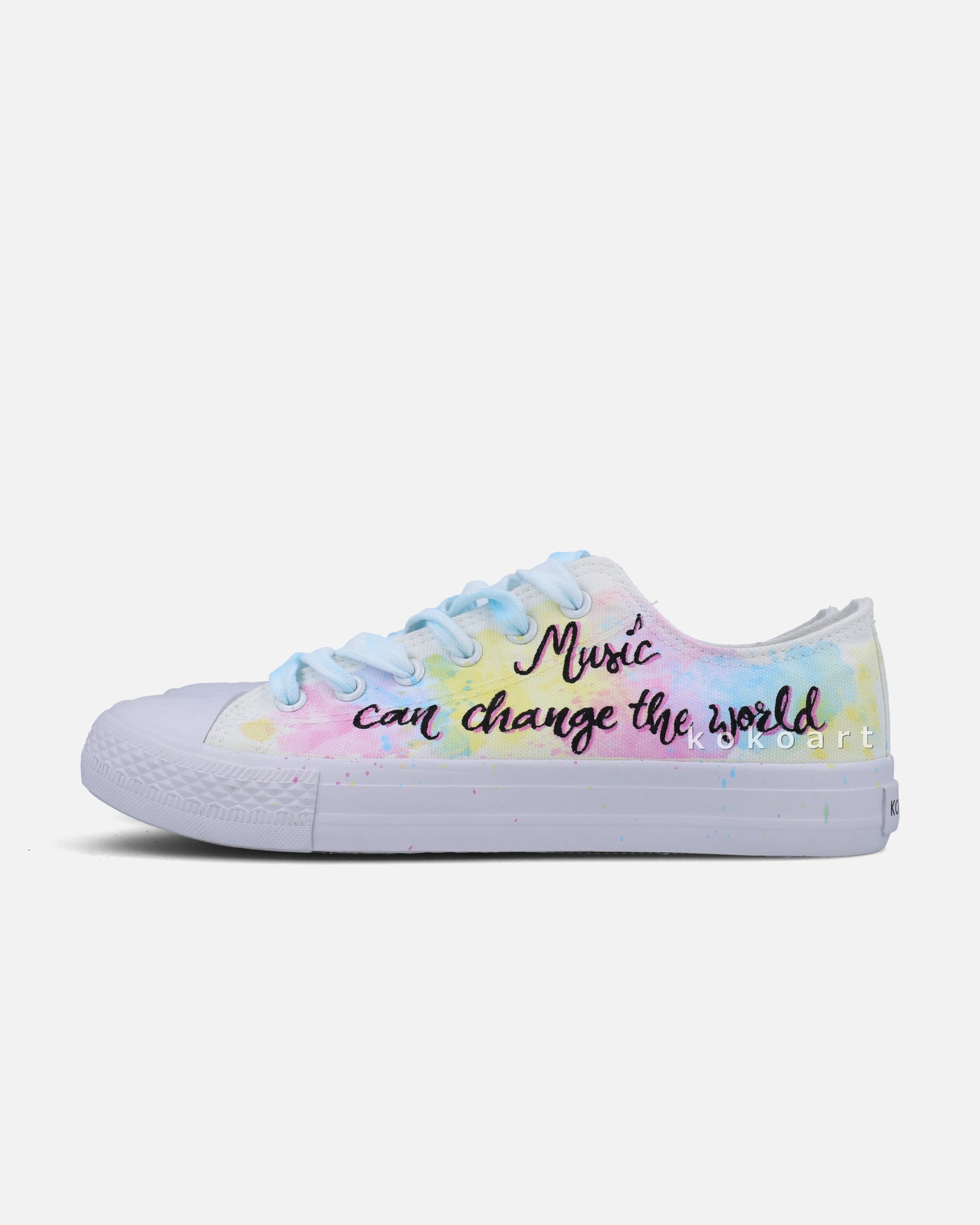 Music Hand Painted Shoes