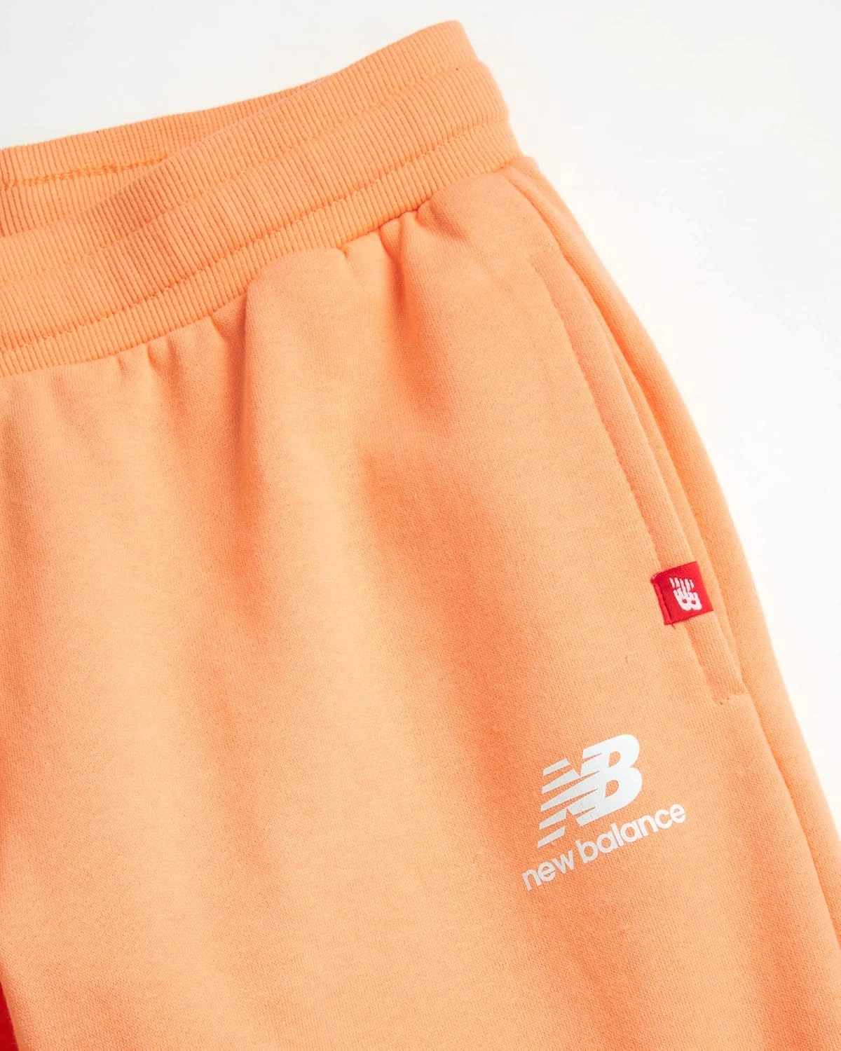 New Balance Girls' Sweatpants - Soft Cotton Blend Fleece Athletic Performance Joggers with Drawstring & Pockets (Sizes: 8-16)