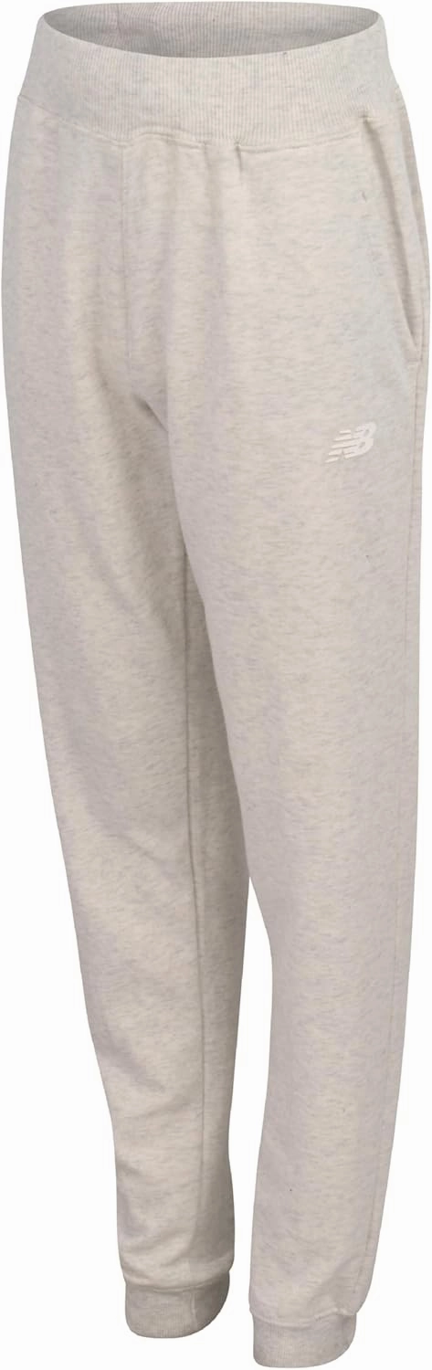 New Balance Girls' Sweatpants - Soft Cotton Blend Fleece Athletic Performance Joggers with Drawstring & Pockets (Sizes: 8-16)