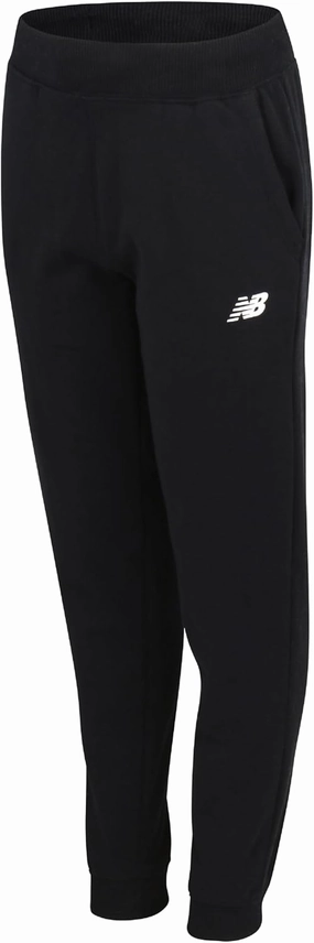 New Balance Girls' Sweatpants - Soft Cotton Blend Fleece Athletic Performance Joggers with Drawstring & Pockets (Sizes: 8-16)