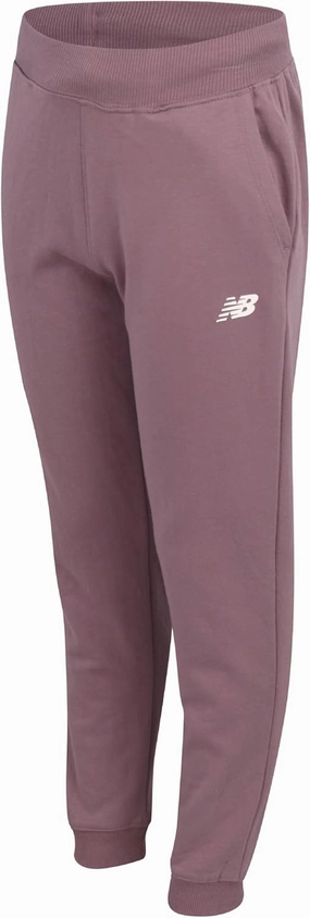 New Balance Girls' Sweatpants - Soft Cotton Blend Fleece Athletic Performance Joggers with Drawstring & Pockets (Sizes: 8-16)