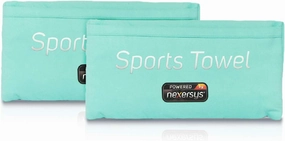 Nexersys 2-in-1 Sports Towel and Car Seat Cover: Soft Microfiber, Super Absorbent, Ultra Compact, Large Size, Universal Fit, Lightweight, Quick Dry, Workout and Outdoor Towel