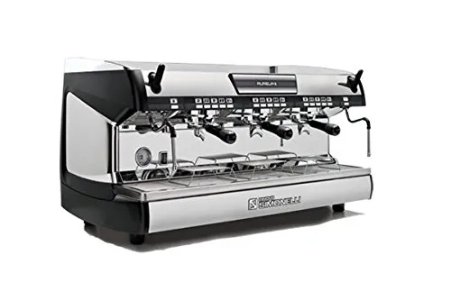 Nuova Simonelli Aurelia II Volumetric 3 Group Espresso Machine MAUREIIVOL03ND0001 with Free Espresso Starter Kit and 3M Water Filter System