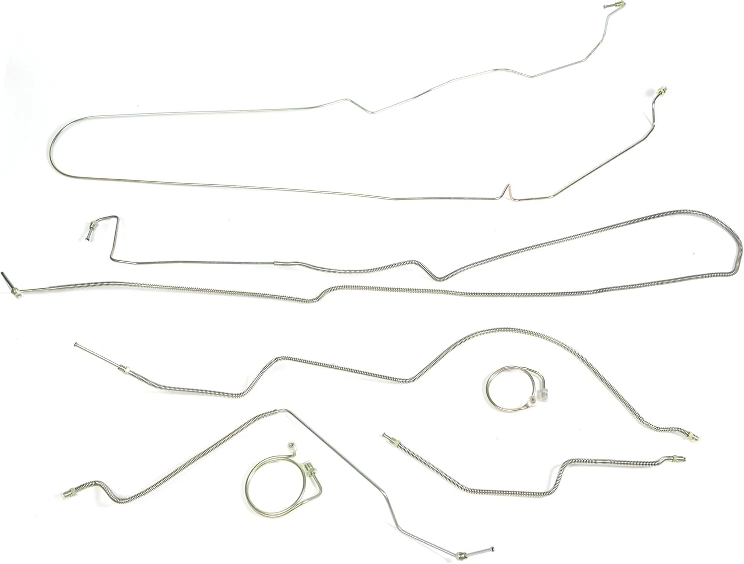 Omix-Ada | 16737.50 | Brake Line Kit, Full, Disc Brakes, Steel | Fits 1987-1995 Jeep Wrangler YJ