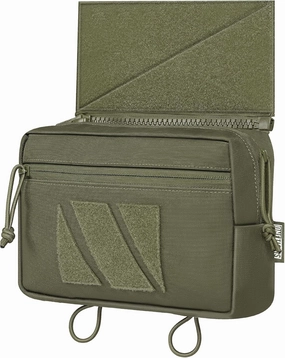 OneTigris Tactical Drop, Dangler Plus1S Admin Tool Pouch with Hook and Loop Panel for Vest, Rig, Carrier Gear