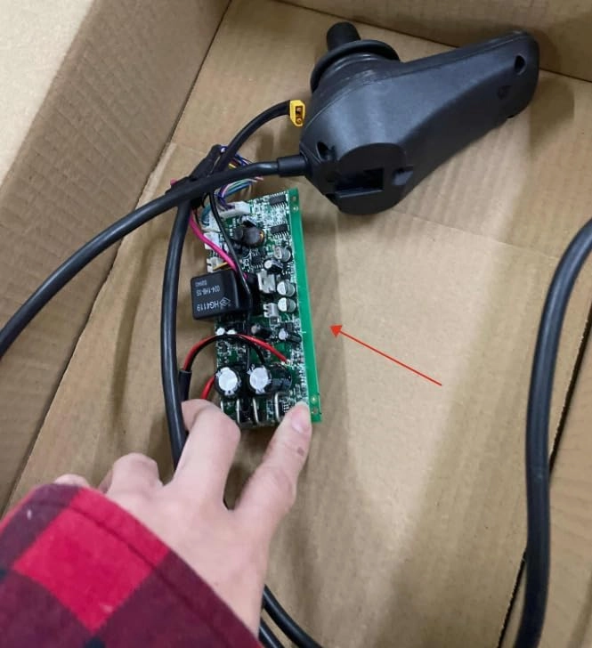 Only Controller Board for Folding Lightweight Electric Power Wheelchair