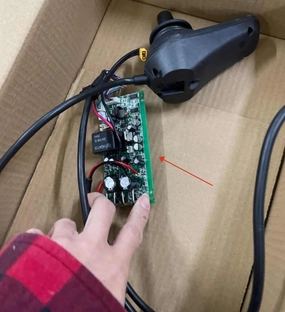 Only Controller Board for Folding Lightweight Electric Power Wheelchair