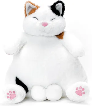 OOPSHANA Fat Plush Cat Stuffed, Cute Lazy Cat Plush Toys, Stuffed Plush Dolls, Christmas/Birthday Gift for Friends