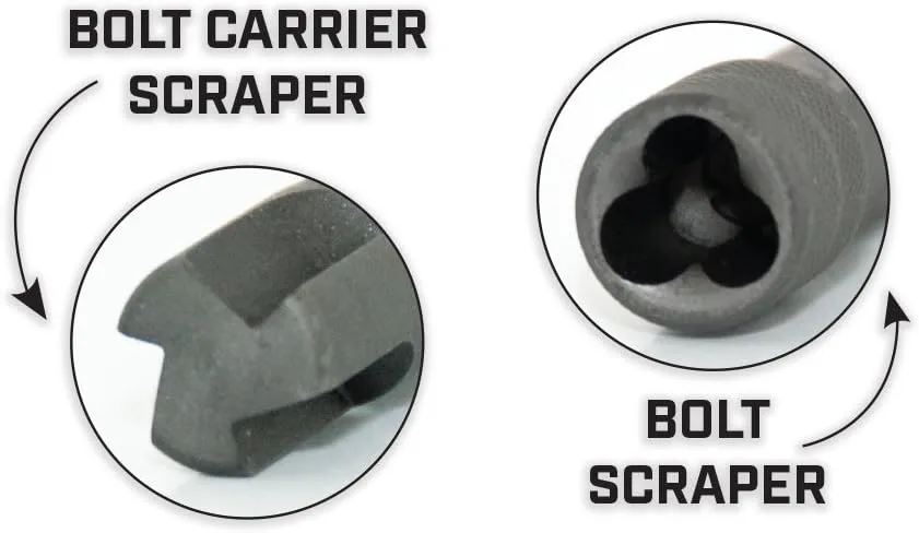 Otis Technology The B.O.N.E Tool Bolt and Bolt Carrier Cleaning Tool (Select Your Caliber)