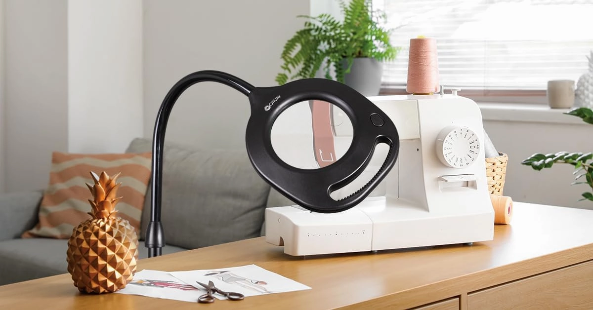 Ottlite 2 in 1 LED Magnifier and Table Light