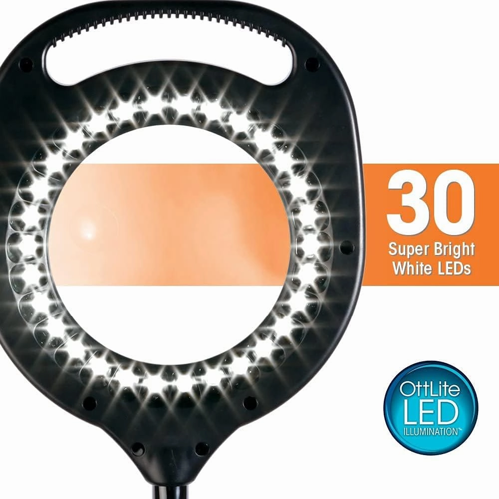 Ottlite 2 in 1 LED Magnifier and Table Light