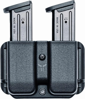 OWB Double Mag Pouch for H&K USP Compact 9/40, P7, VP9, VP40 & More - USA Made - Signature Double Magazine Carrier with Adjustable Stingray Loop (ASR) Belt Attachment by Blade-Tech Holsters