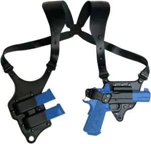 Parabellum 2.0 Shoulder System - Hybrid Kydex/Top Grain Leather/Premium Center Cut Steerhide, Fits Chests up to 56"