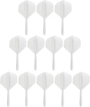 PATIKIL Integrated Dart Shaft & Flight, Plastic Dart Flight Set