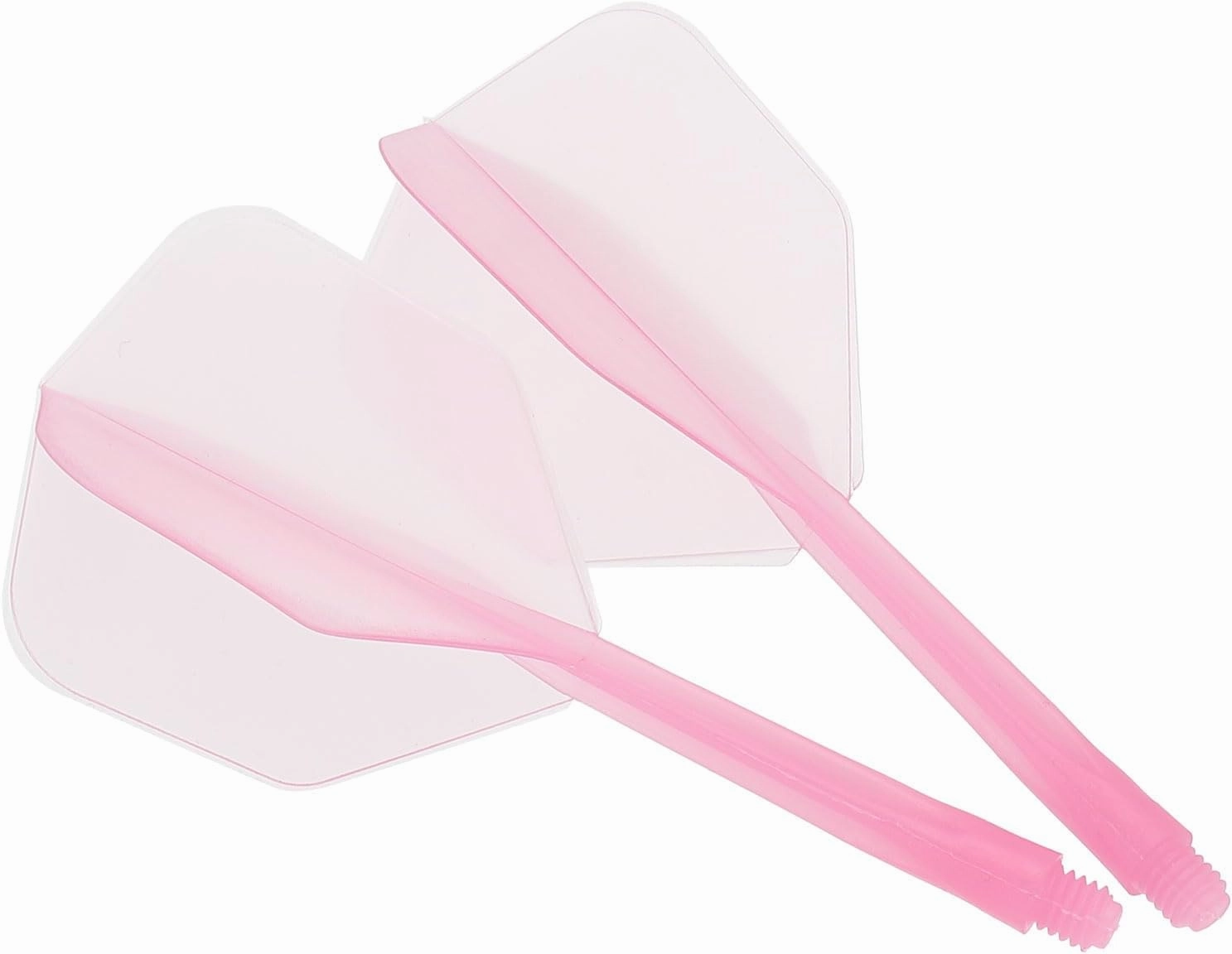 PATIKIL Integrated Dart Shaft and Flights, 2BA Durable Plastic Dart Flight Replacement Dart Accessories