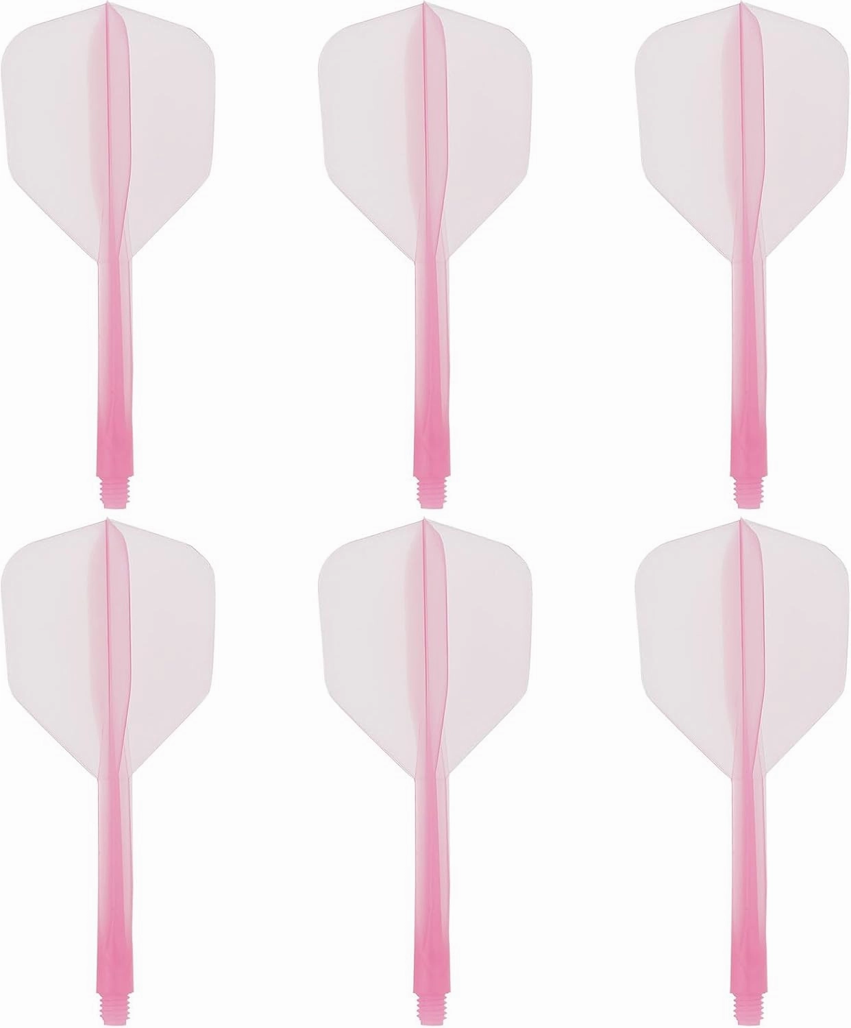 PATIKIL Integrated Dart Shaft and Flights, 2BA Durable Plastic Dart Flight Replacement Dart Accessories