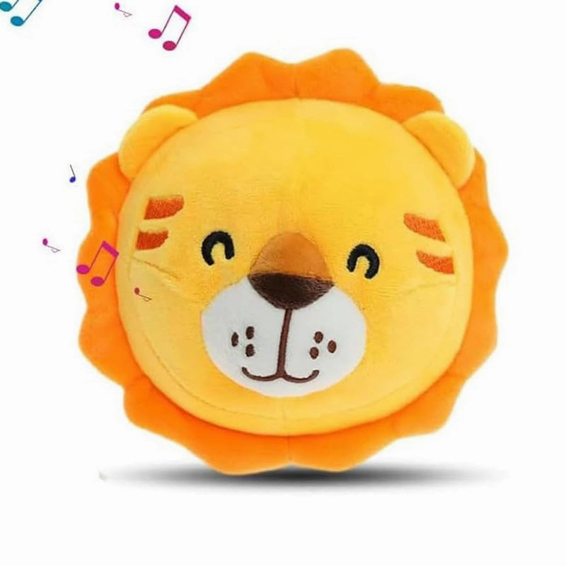 Pawellure Interactive Moving Plush Dog Toy - Auto-Bouncing Ball with Squeaks for Exercise and Fun, Washable Cover, Perfect for All Dogs
