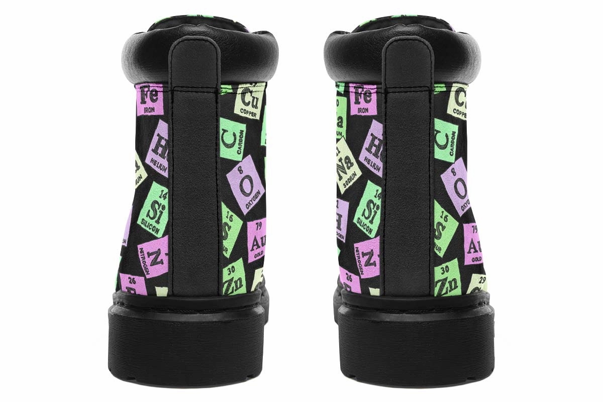 Periodic Table Pattern Classic Vibe Boots